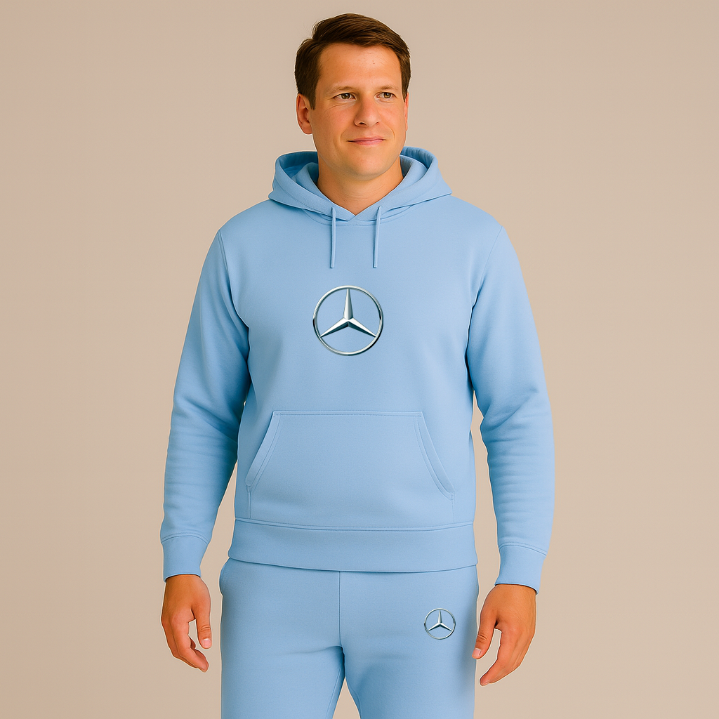 Men's Mercedes-Benz New Car Hoodie Joggers Set